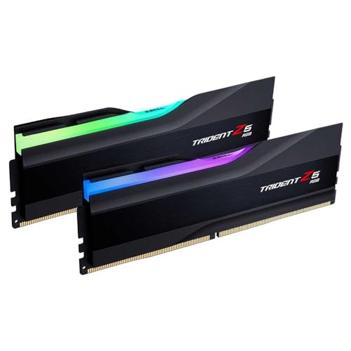 G.SKILL Trident Z5 RGB Series DDR5 RAM (Intel XMP 3.0) 64GB (2x32GB) 6000MT/s CL30-40-40-96 1.40V Desktop Computer Memory U-DIMM - Matte Black (F5-6000J3040G32GX2-TZ5RK) - Image 4