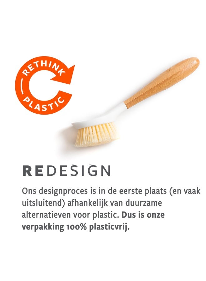 Full Circle The Ring Fruit And Vegetable 2 In 1 Fruit And Vegetable Cleaning Brush  Small  Pack Of 1   White - Image 5