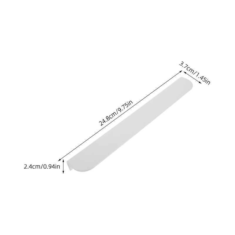 2pcs 250mm Thickened ABS Plastic Fridge Freezer Door Handle Replacement Repair Parts - Image 3