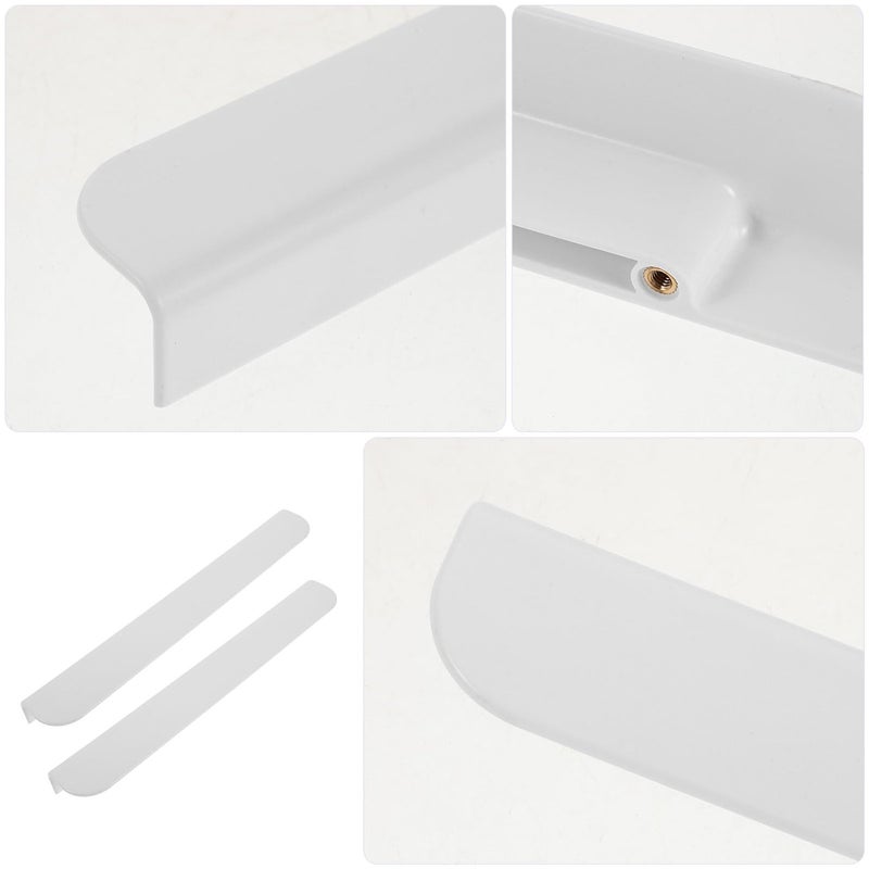 2pcs 250mm Thickened ABS Plastic Fridge Freezer Door Handle Replacement Repair Parts - Image 4