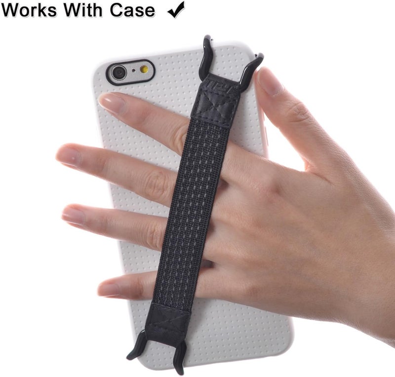 TFY Security Hand Strap Holder Compatible with iPhone 16 Pro Max  15 Plus  14 Pro  1312 Pro  11  XsXRXSE  Galaxy S24  S23  A55  Mate 6050 Pro and More - Image 5