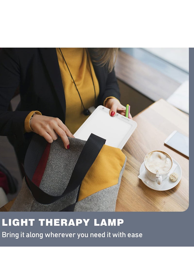 Generic - UV-Free Light Therapy Lamp - 10000 Lux Brightness, Touch Control & 5 Adjustable Levels for Mood & Energy Boost - Image 1