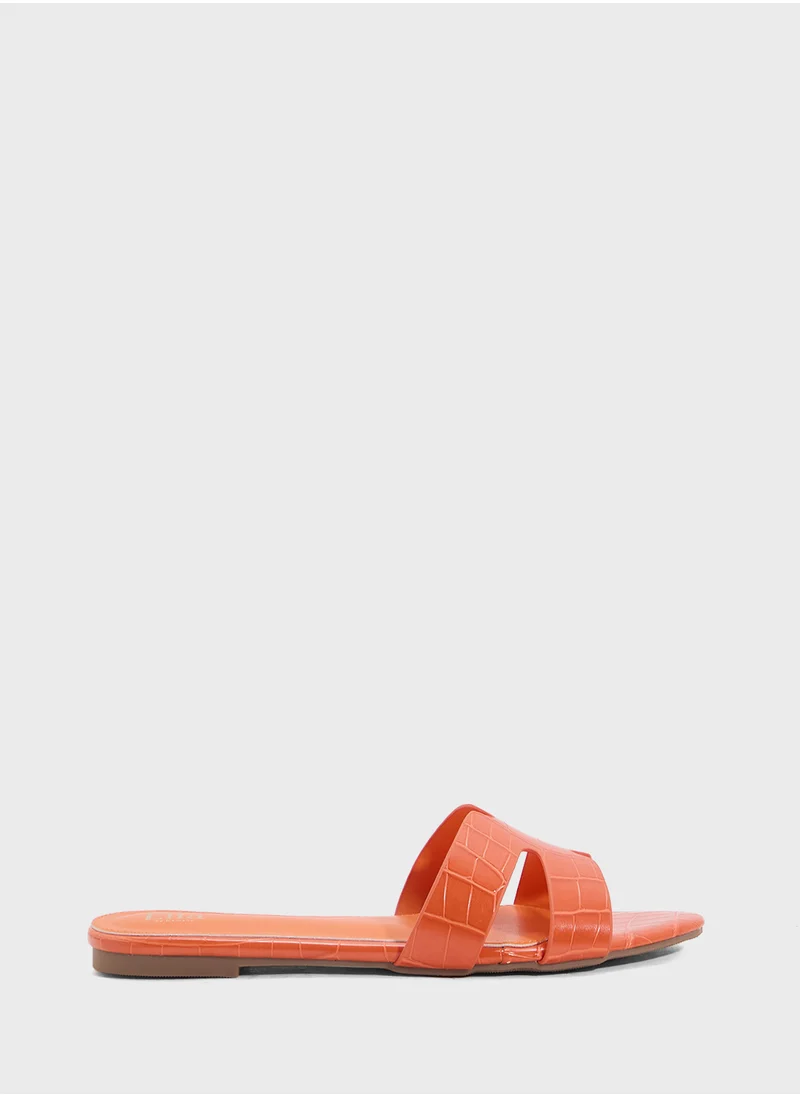 ELLA Ladies Classic Flat Sandal