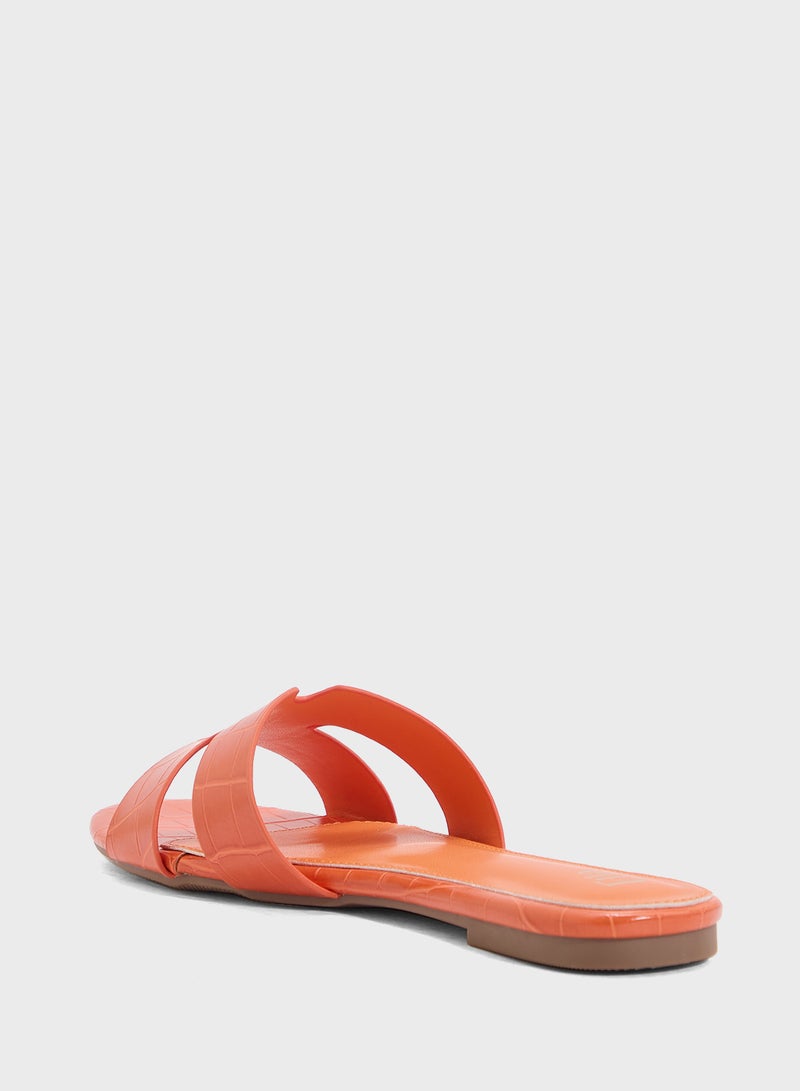 ELLA Ladies Classic Flat Sandal - Image 2