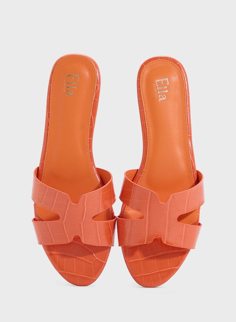 ELLA Ladies Classic Flat Sandal - Image 4