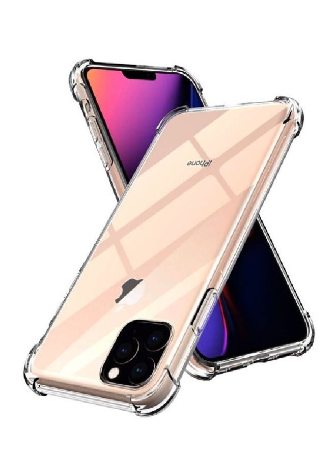 CATANES Apple iPhone 11 Pro Protective side protection TPU clear Cover 0.3 mm thickness - Image 1