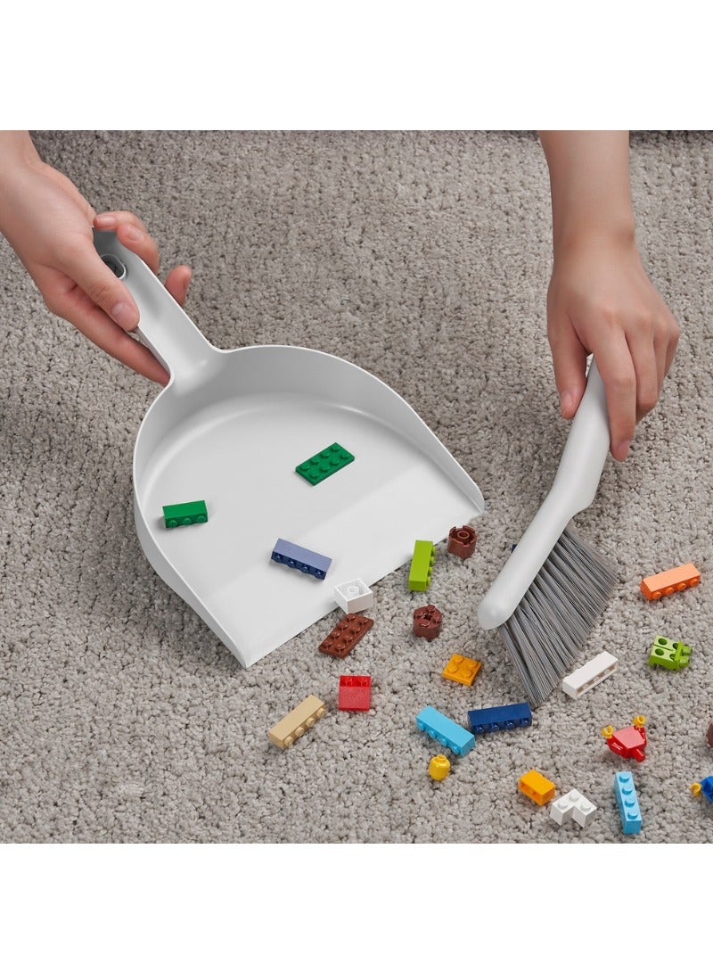 Dust Pan and Brush – Grey | Compact & Easy Storage - Image 4