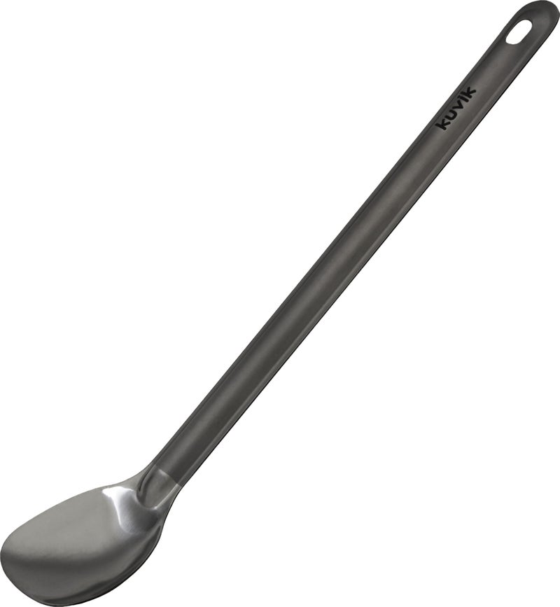 Kuvik Titanium Spoon - Ultralight and Compact for Camping and Hiking - Image 2