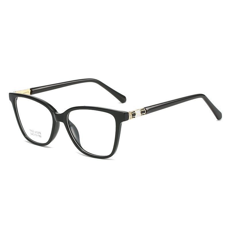 New Women'S Business Glasses Metal Hinge Cat Eye Tr90 Optical Frame Glasses Frame - Image 5