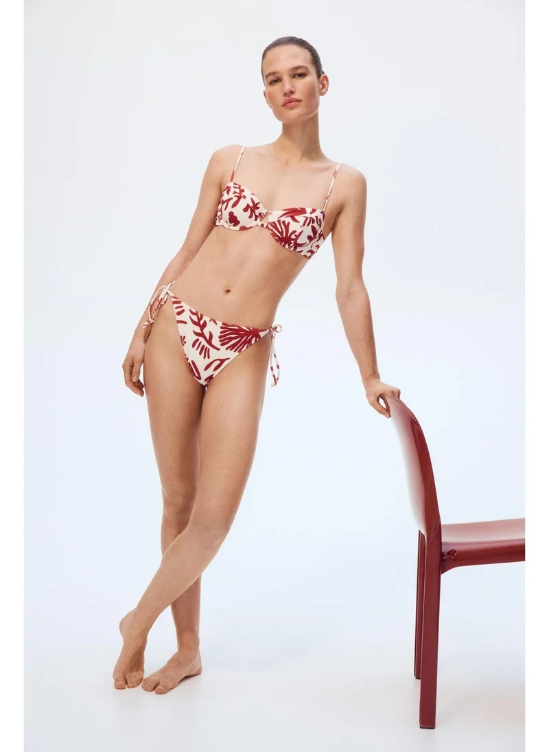 H&M Tie tanga bikini bottoms