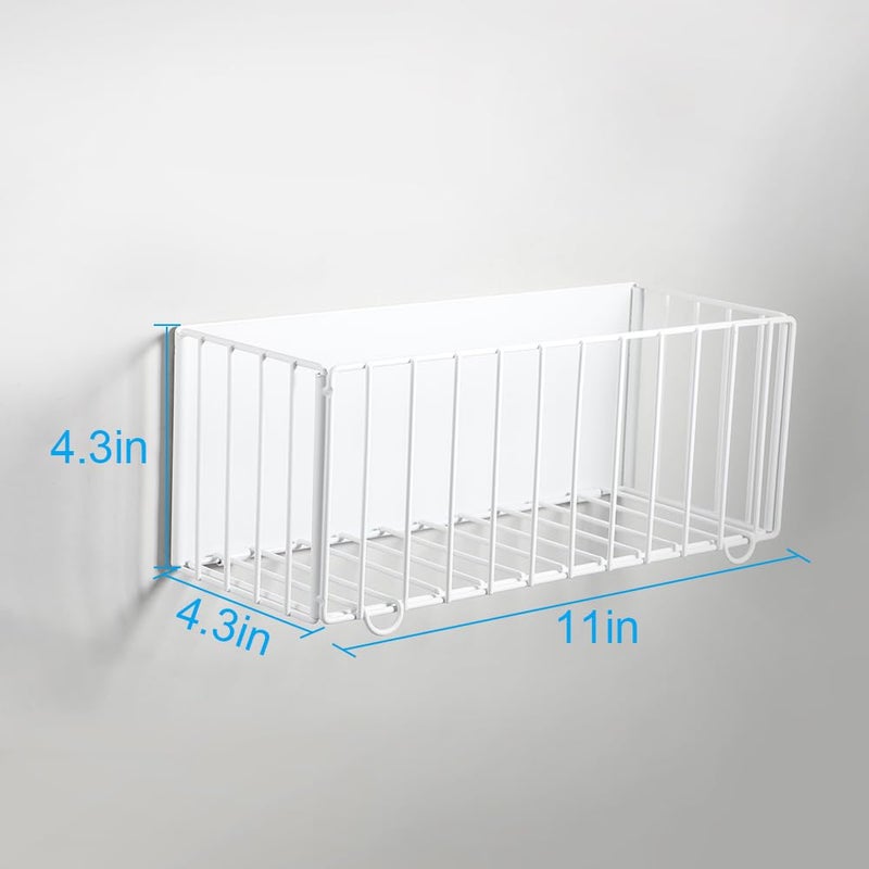 Picowe Large Dryer Ball Organizer Magnetic Storage Bin, Foldable Magnetic Dryer Ball Holder for Laundry Room Organization and Storage to Hold 4-6 Dryer Balls, Without Ballsï¼ˆWhite,Mï¼‰ - Image 2