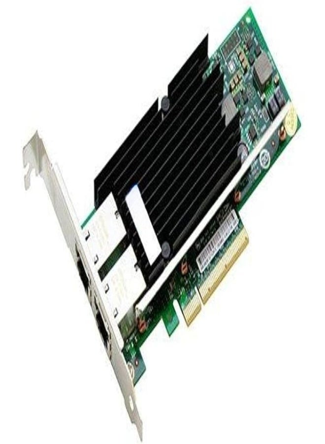 كارت شبكة PCIe بمنفذين 10Gbps لتوسيع الاتصال السلكي عالي السرعة للكمبيوتر والسيرفر أداء احترافي للشبكات