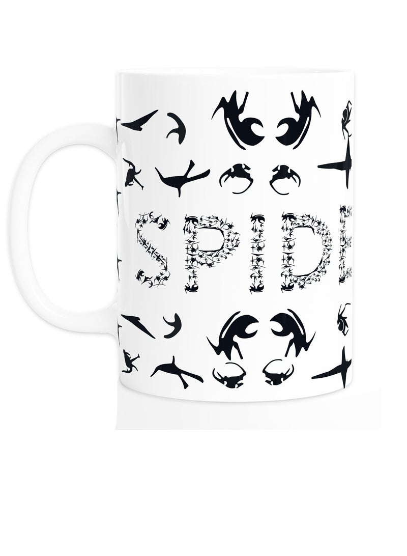 إم إي سي كوب قهوة مارفل سبايدرمان أبيض، 11 أونصة - Image 3