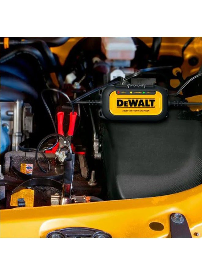 DEWALT DXAEC2 DXAEC2 Professional 2-Amp Automotive Battery Charger and Maintainer - Image 5