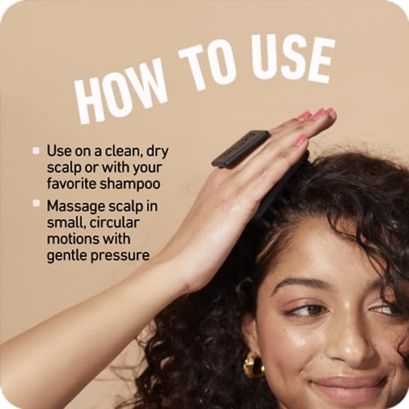 Scalp Scrubber - Hair Massager Shampoo Brush for Healthy Roots - Silicone Scrubber for Hair Growth and Dandruff Removal - Waterproof Exfoliator - Image 5