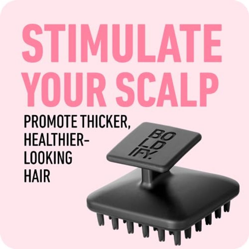 Scalp Scrubber - Hair Massager Shampoo Brush for Healthy Roots - Silicone Scrubber for Hair Growth and Dandruff Removal - Waterproof Exfoliator - Image 2