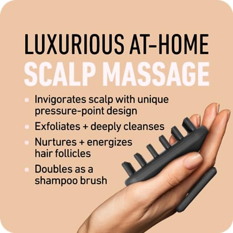 Scalp Scrubber - Hair Massager Shampoo Brush for Healthy Roots - Silicone Scrubber for Hair Growth and Dandruff Removal - Waterproof Exfoliator - Image 3
