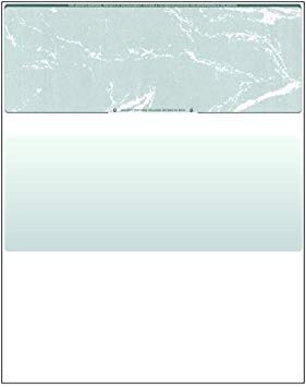 Compuchecks 500 Blank Check Stock - Check on Top - Green Marble - Image 2