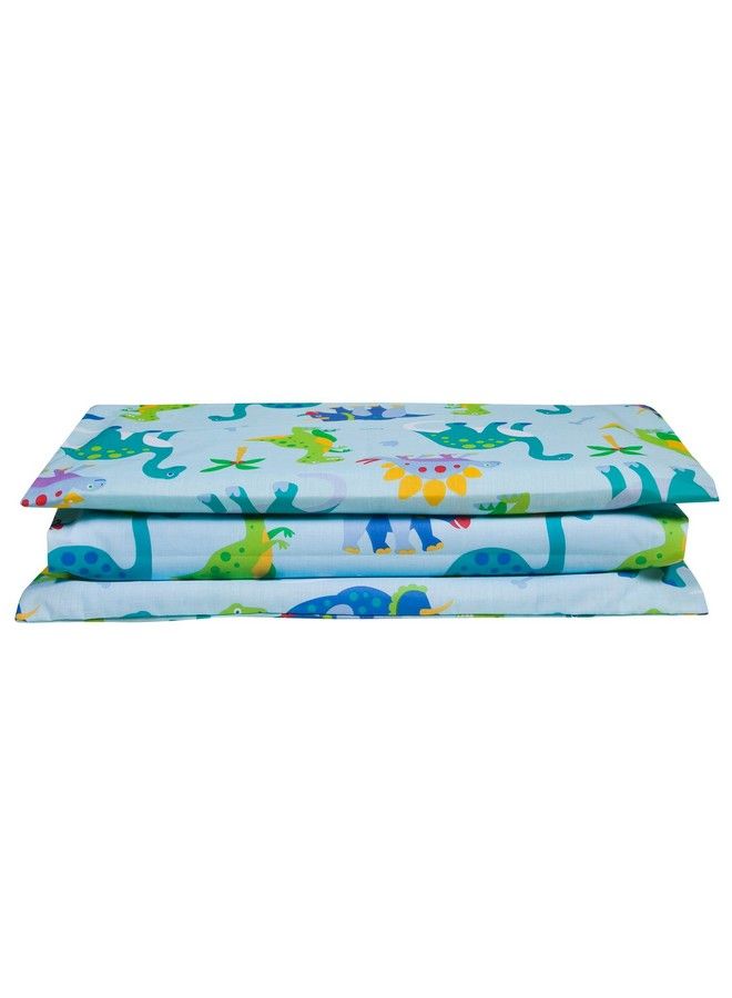 Wildkin Kids Nap Mat Cover For Boys & Girls Sewnin Flap Design Rest Mat Cover Perfect For Preschool And Daycare Fits Our Vinyl Nap Mat Up To 1.5 Inches Including Basic Sleep Mat (Dinosaur Land) - Image 5