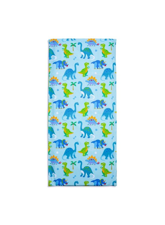 Wildkin Kids Nap Mat Cover For Boys & Girls Sewnin Flap Design Rest Mat Cover Perfect For Preschool And Daycare Fits Our Vinyl Nap Mat Up To 1.5 Inches Including Basic Sleep Mat (Dinosaur Land) - Image 4