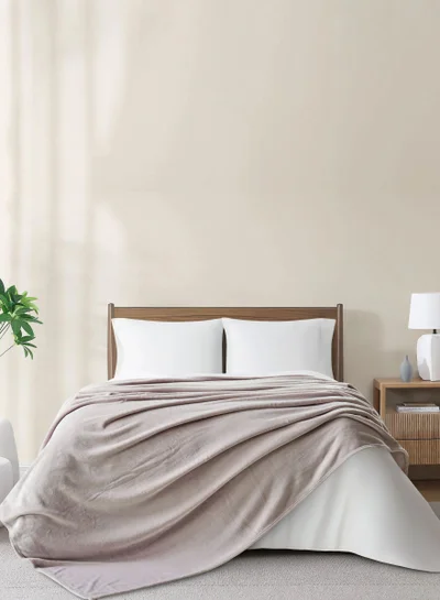 Donetella Fleece Blanket, Single  Size 170x210 cm, 300 GSM, Lightweight Ultra Soft & Warm Solid Throw Blanket, Cozy  for Sofa, Bed & Couch