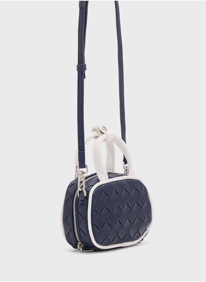 Ginger Woven Crossbody Bag  - Image 3