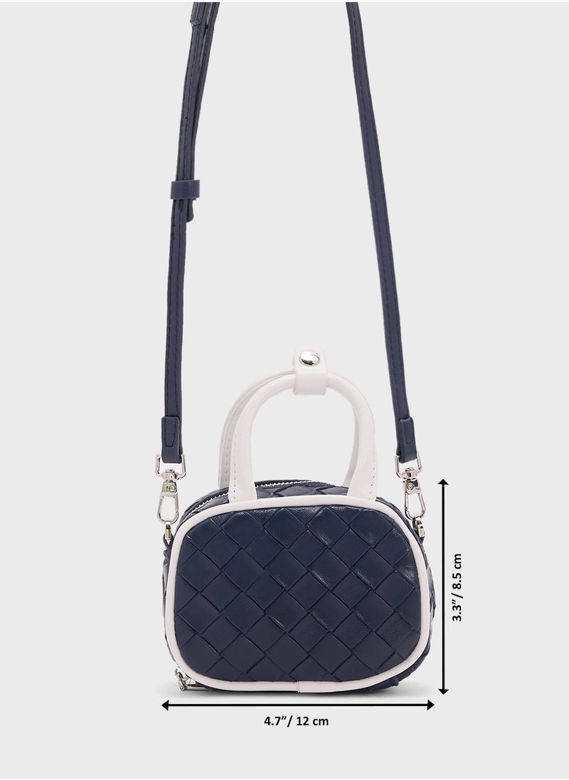 Ginger - Woven Crossbody Bag - Image 1