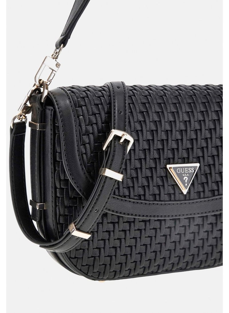 جيست حقيبة يد علوية منسوجة من موديل Mirema - أسود - Image 2