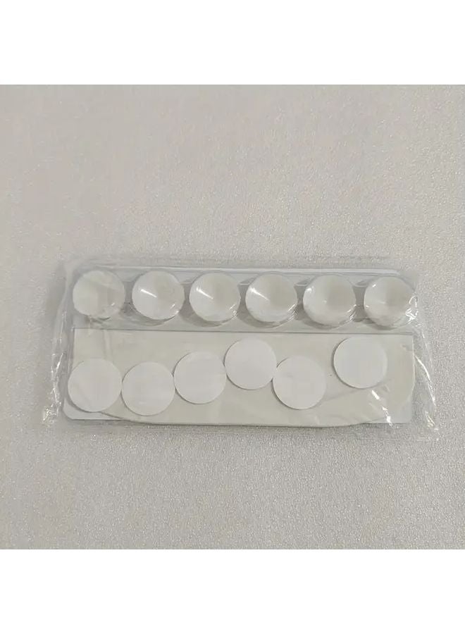 White Toilet Splash Guard Easy Install Non Slip Base Splashproof Seat Cover Durable Plastic - Image 1