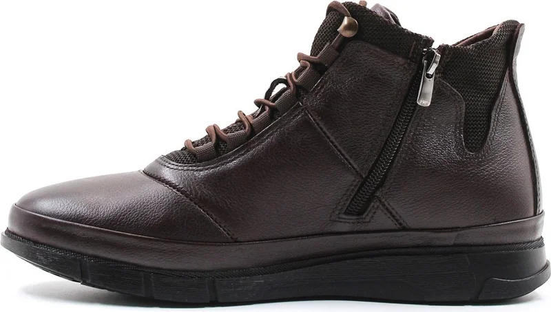 Fast Step Leather & Shearling Men's Sports Boots 717KMA10335-2