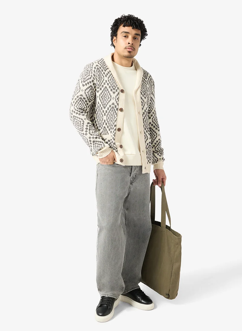 BRAVE SOUL  Buttoned Cardigan for Men | Best Price UAE