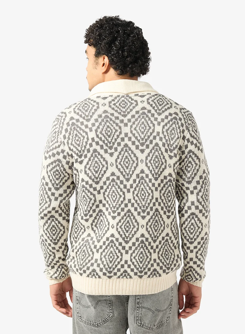 BRAVE SOUL Buttoned Cardigan