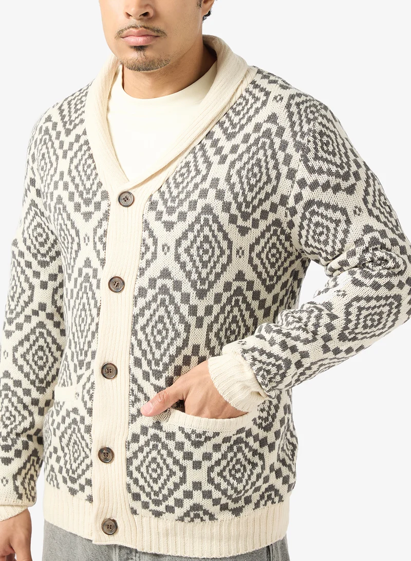 BRAVE SOUL  Buttoned Cardigan for Men | Best Price UAE