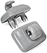 Click&Fit ClickFit 2pcs Sun Visor Clips Compatible with Audi A1 A3 A4 A5 Q3 Q5 TT Gray Sunscreen Holder Hooks Replaces 8U0857562A 8E0857562 - Image 2