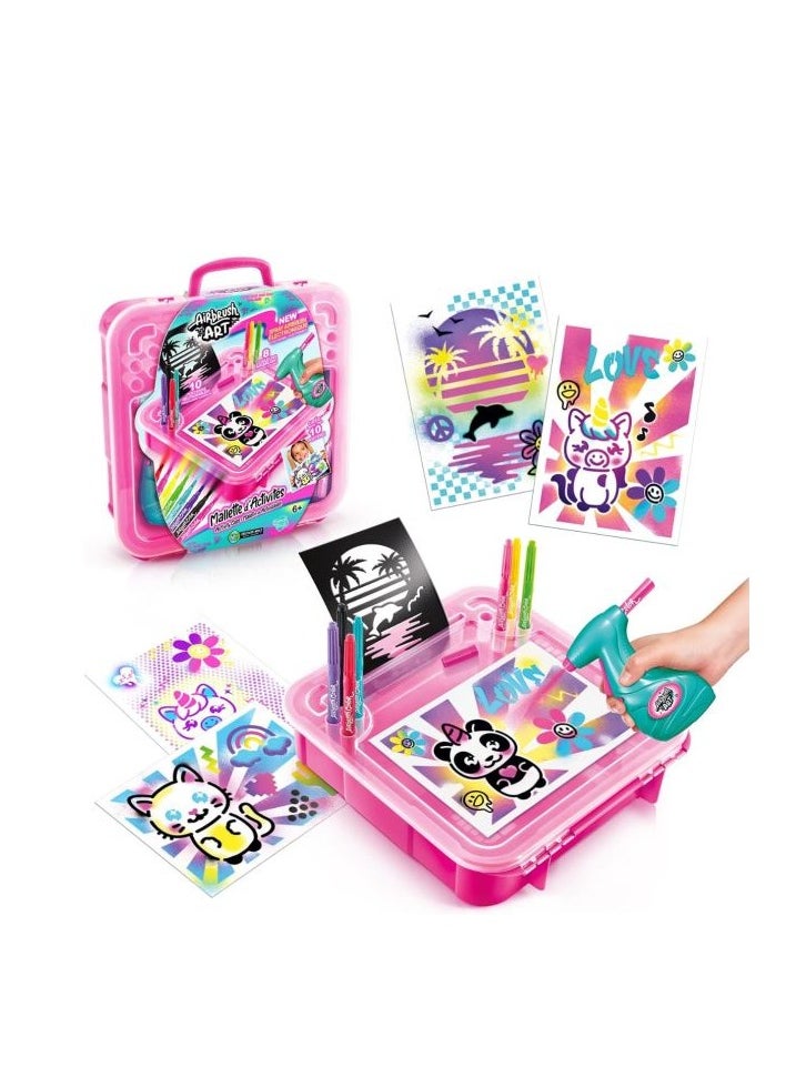 Canal Toys CANAL S4E - AIRBRUSH ART ACTIVITY CASE 