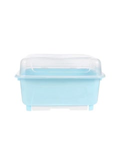 WYBOT Baby Bottle Storage Box Kitchen Drain Rack Dish Drying Rack Bowl Chopsticks Drainer Holder Dishes Organizer Tableware with Lid Cover for Restaurant Kitchen Home  - Image 1