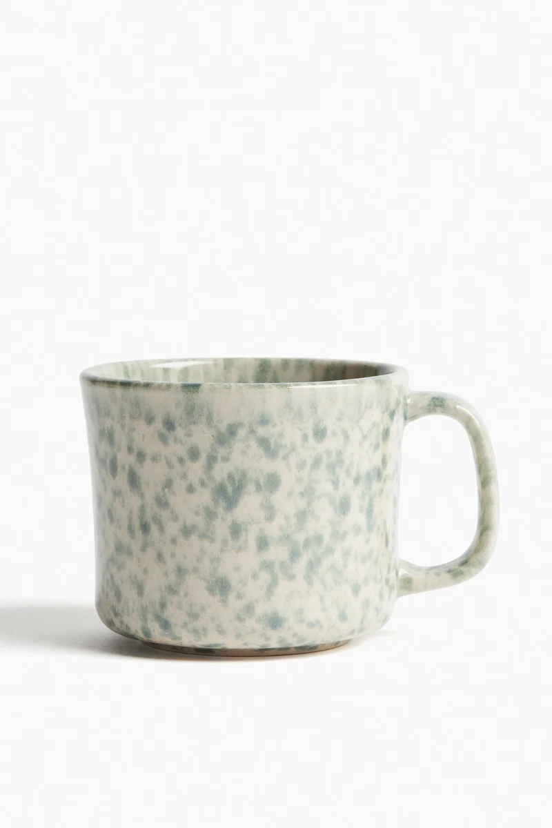 اتش اند ام كوب تفاعلي من الفخار المصقول