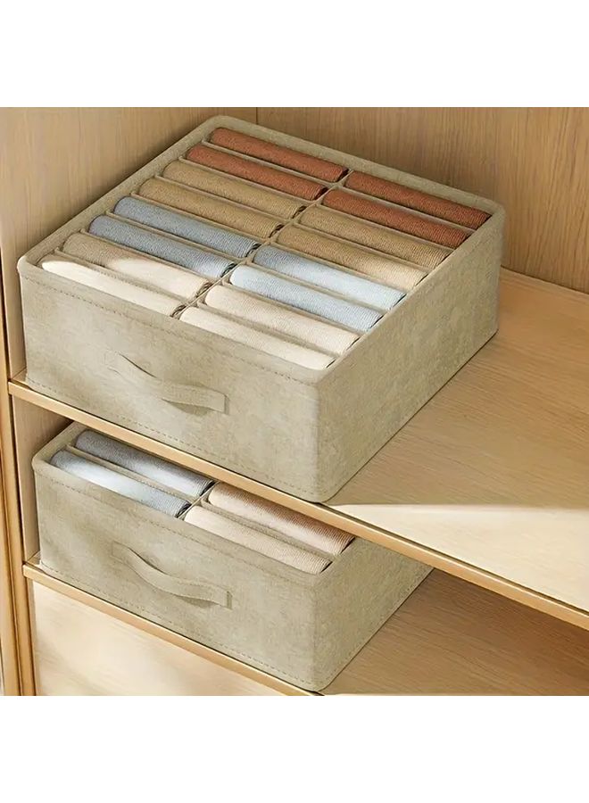 24 Grid Fabric Drawer Organizer Box For Underwear Socks Bras Space Saving Closet Storage Solution - Image 4