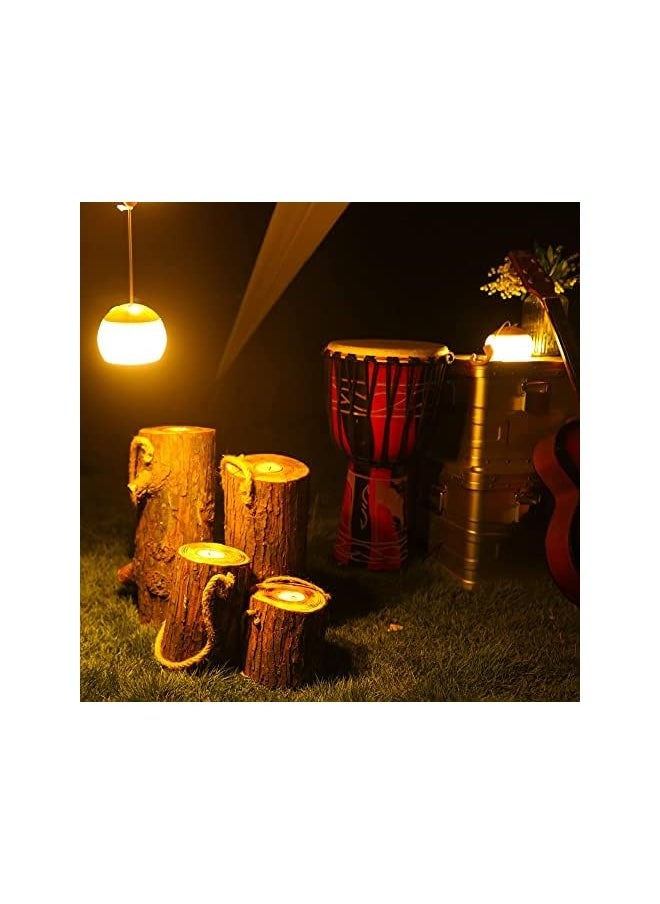 erorex Rechargeable Camping Lantern, 4 Light Modes LED Camping Lantern with Hanging Hook Silicone Rechargeable Camping Light Battery Operated Waterproof Tent Light for Patio Garden Party Hiking  - Image 5