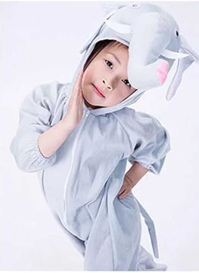 RATSAW Elephant Costume Animal Elephant Jumpsuit for Kids  - Image 4