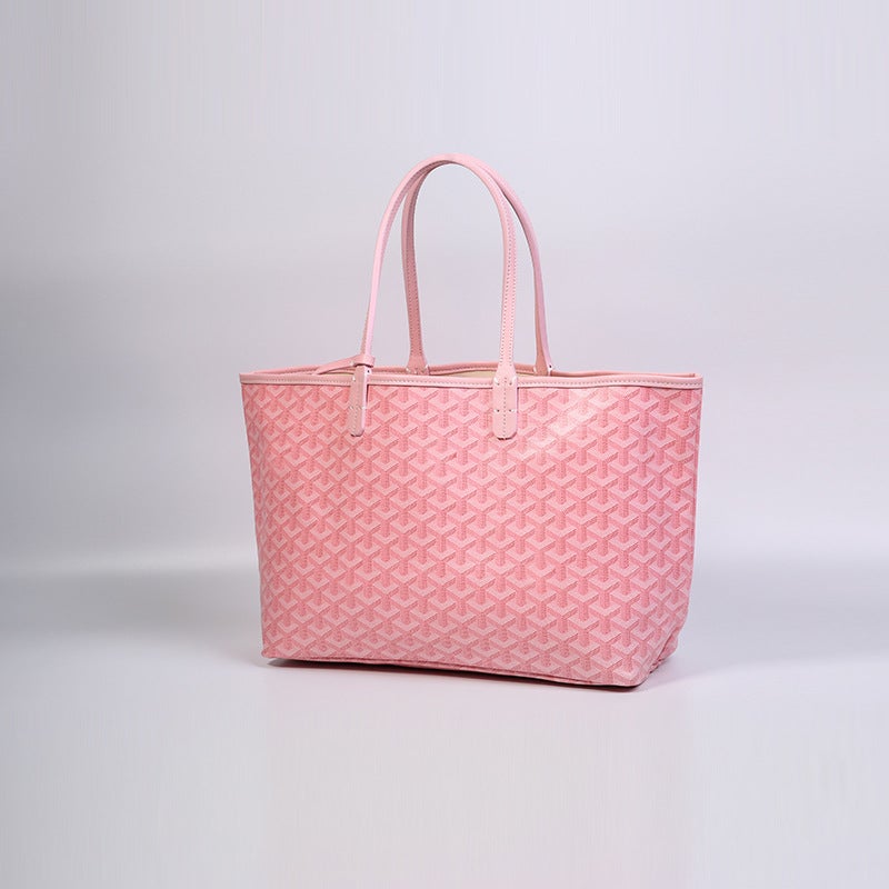 Large Portable All-Match Portable Canvas Star Shopping Bag Genuine Leather Single-Shoulder Travel Women'S Tote Bag - Image 4