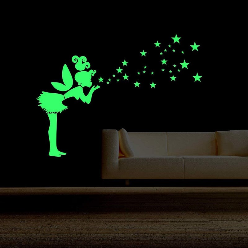 1001 Glow in the Dark Paint Green | Night Glow | Long Glow | Dries Fast | Ready to use | 1X50 gms - Image 3