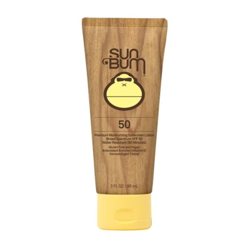 Sun Bum Original SPF 50 Sunscreen Body Lotion - Broad Spectrum Moisturizing Sunscreen with Vitamin E - Hawaii 104 Act Compliant (Made without Octinoxate & Oxybenzone) - Travel Size - 3 oz - Image 1