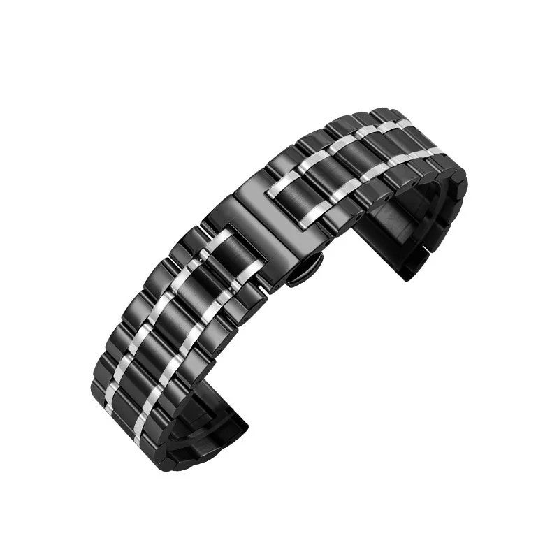 Bluejw 18mm 20mm 22mm Metal Strap Stainless Steel Watch Band for Samsung Galaxy Watch 7/PE/6/5/4  Wristband Replacement Belt - Image 1