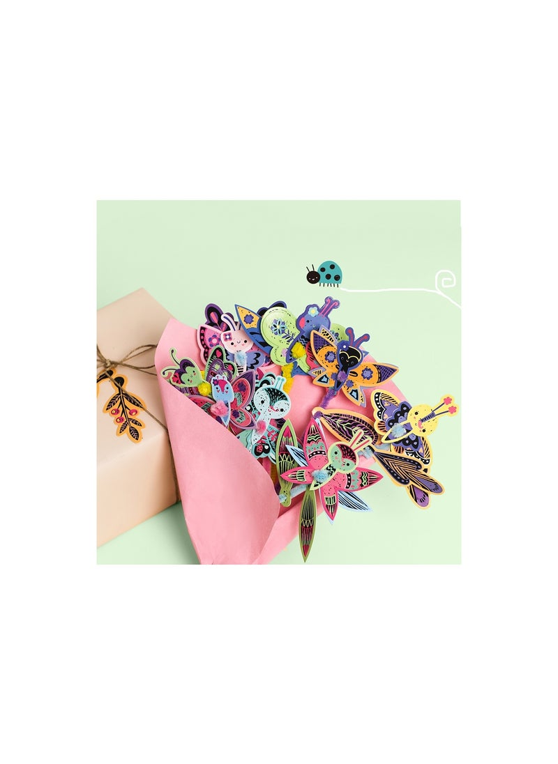 Avenir - Butterfly Themed Fun! Create Personalized Bouquets With Sheets, Wrapping Paper, and Ribbon Step-by-step Instructions for Kids 3+ - Image 1