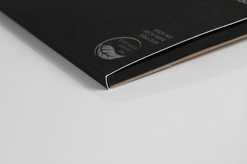 Canson Artist Series Mi-Teintes Pastel Paper, Black, Foldover Pad, 9x12 inches, 24 Sheets (98lb/160g) - Artist Paper for Adults and Students - Image 2