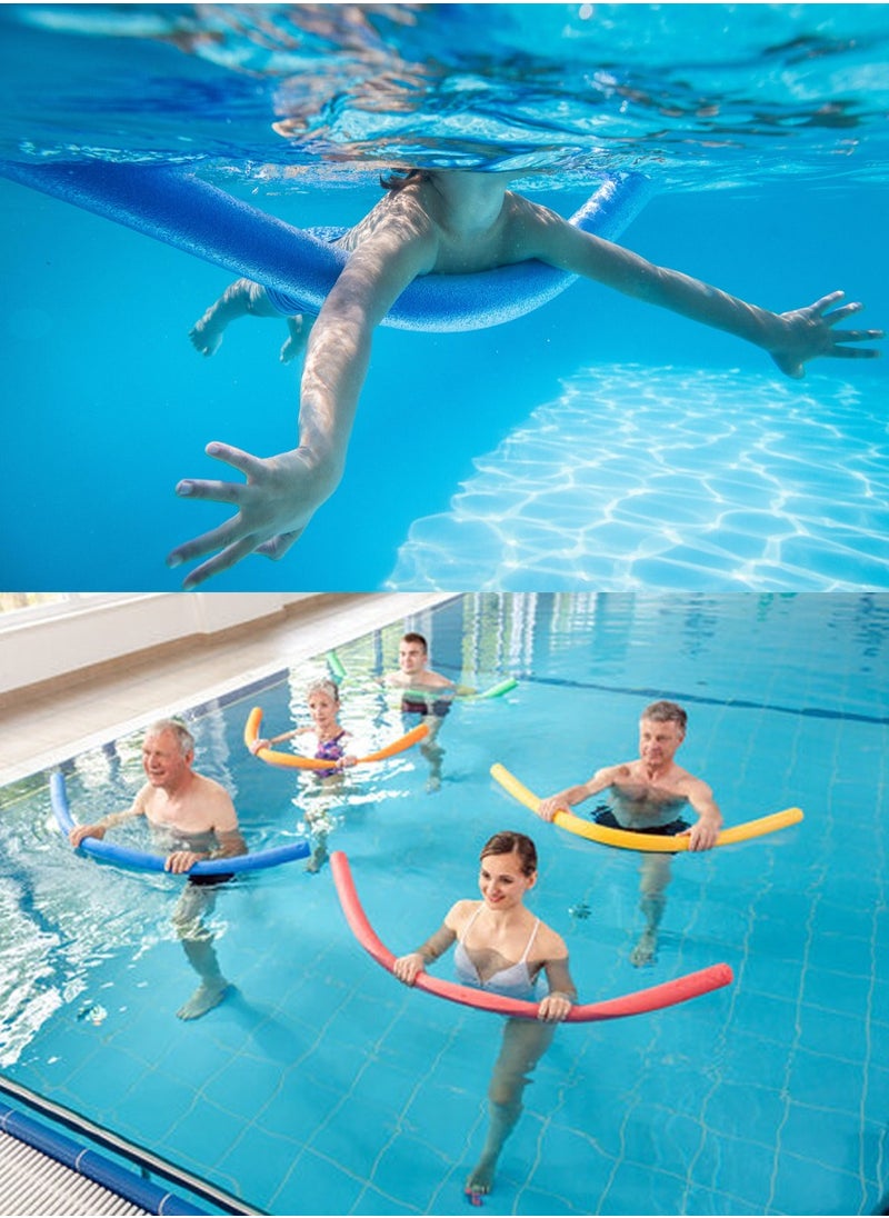 HAIZID Swimming Aid for Children and Adults - Blue Pool Noodles for Swimming Training, Water Safety for Swimming and Water Sports Games  - Image 3