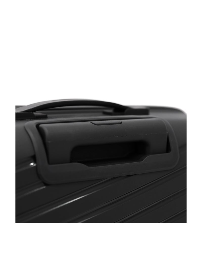 GIORDANO Unbreakable Hardshell PP Luggage Trolley Bag 20 inch Cabin Size With Double Spinner Wheels,Black - Image 5