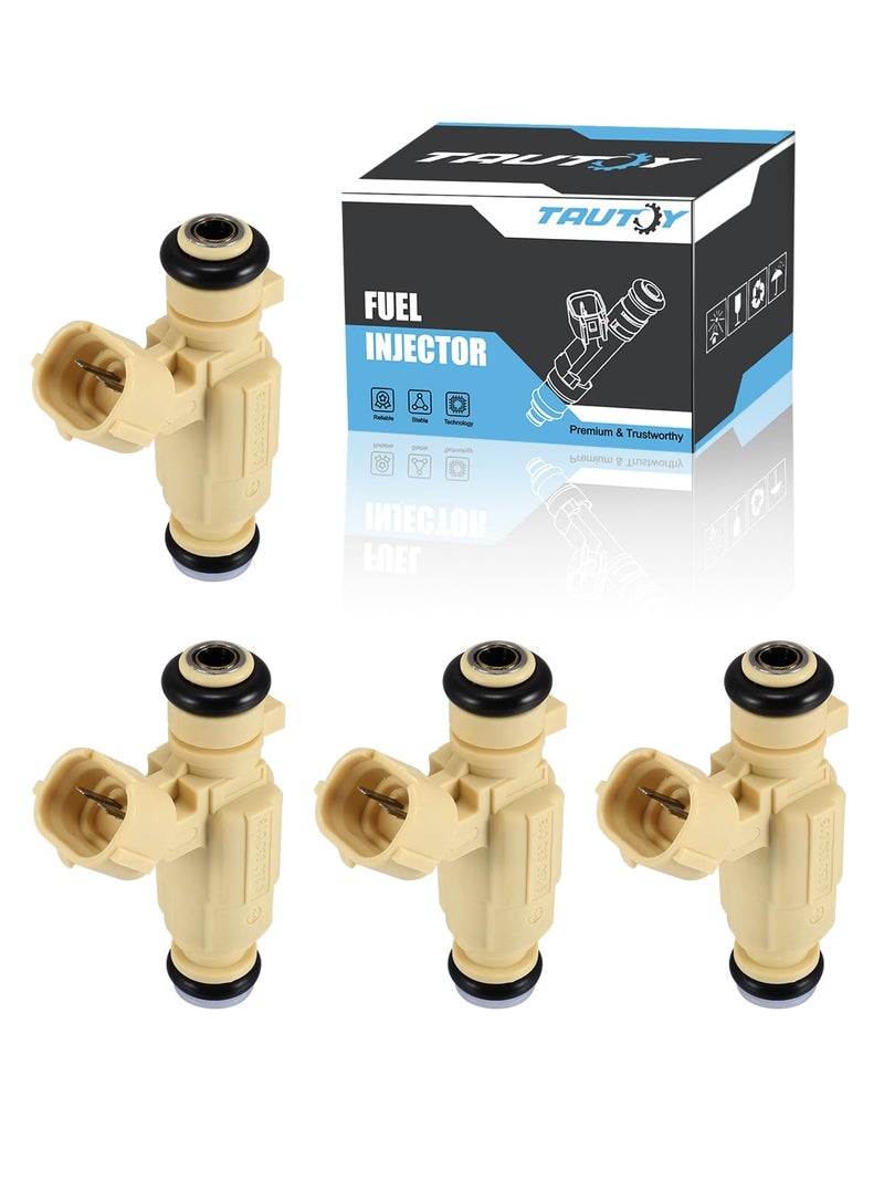 TAUTOY FJ493 Fuel Injectors 4PCS 20L Only For Hyundai Elantra 20012007 Tiburon 20032008Tucson 20052009 For Kia Spectra 20042007Spectra5 20052009Sportage 200520103531023600 - Image 2