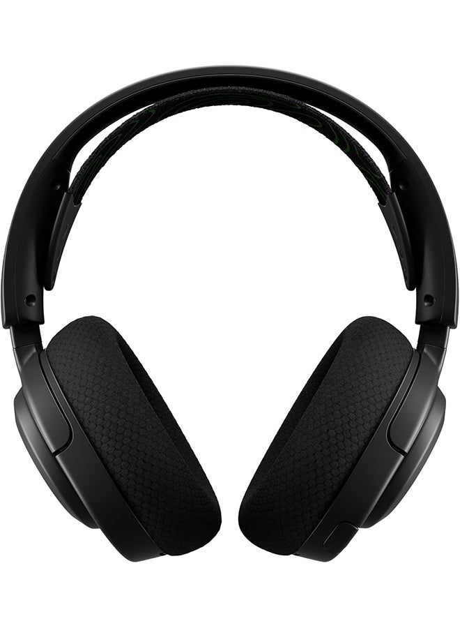 SteelSeries Arctis Nova 5X Wireless Headphones, 40mm Neodymium Drivers, ClearCast Gen 2.x, Retractable Boom, 360° Spatial Audio, Quick-Switch Wireless for Xbox, PC, PS, Switch, Mobile, Black / Green | 61676 - Image 5